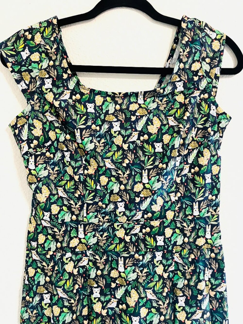 NWT RETRO MODCLOTH CHRISTMAS GREEN DRESS